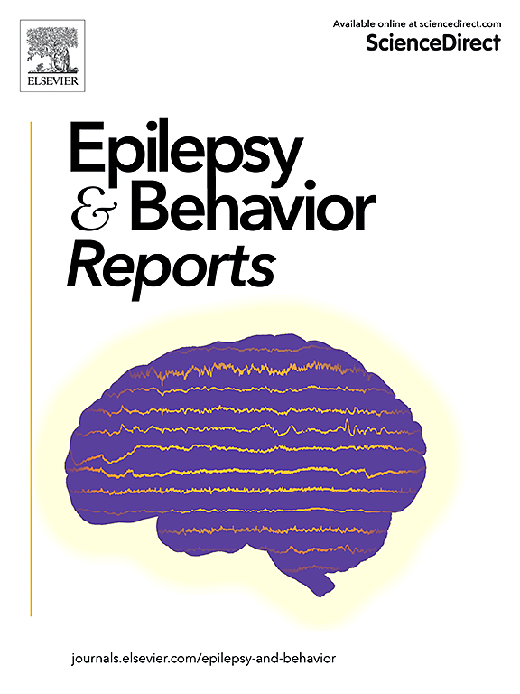 Go to journal home page - Epilepsy & Behavior Reports